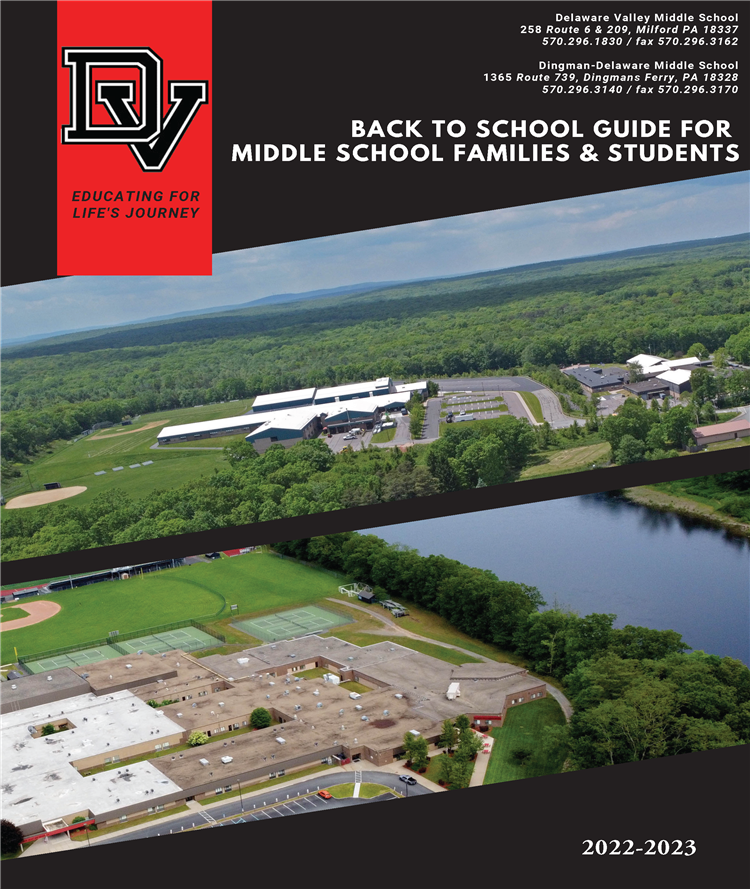  2022-2023 Back to school guide for middle school parents and students